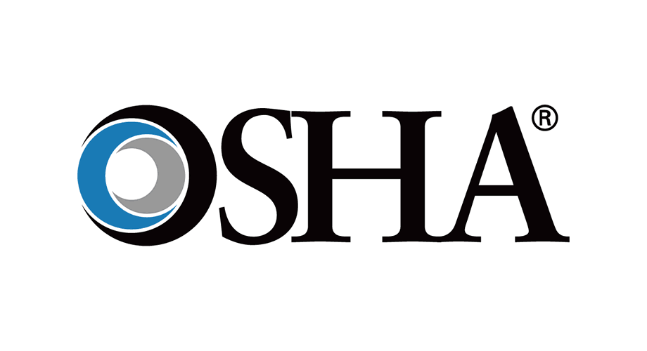 black OSHA letters